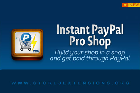 Joomla расширение Instant Paypal Pro Shop