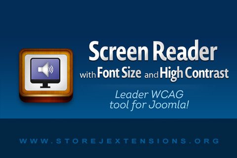 Joomla расширение Screen Reader