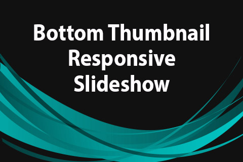 Joomla расширение JoomClub Bottom Thumbnail Responsive Slideshow