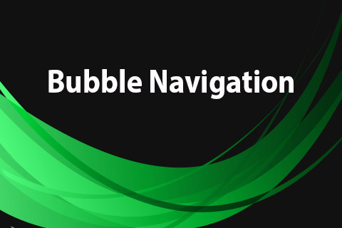 JoomClub Bubble Navigation