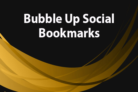 Joomla расширение JoomClub Bubble Up Social Bookmarks