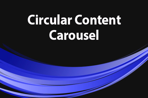 Joomla расширение JoomClub Circular Content Carousel