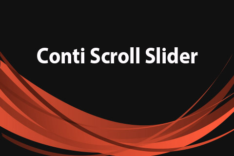 Joomla расширение JoomClub Conti Scroll Slider