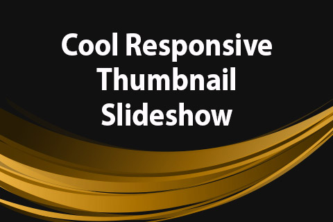 JoomClub Cool Responsive Thumbnail Slideshow