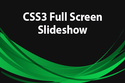 Joomla расширение JoomClub CSS3 Full Screen Slideshow