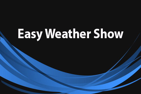 JoomClub Easy Weather Show