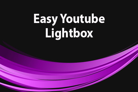 Joomla расширение JoomClub Easy Youtube Lightbox
