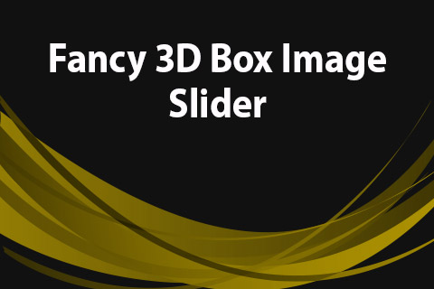 Joomla расширение JoomClub Fancy 3D Box Image Slider