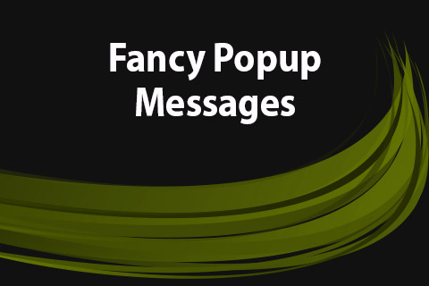 Joomla расширение JoomClub Fancy Popup Messages