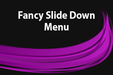 Joomla расширение JoomClub Fancy Slide Down Menu
