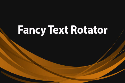 Joomla расширение JoomClub Fancy Text Rotator