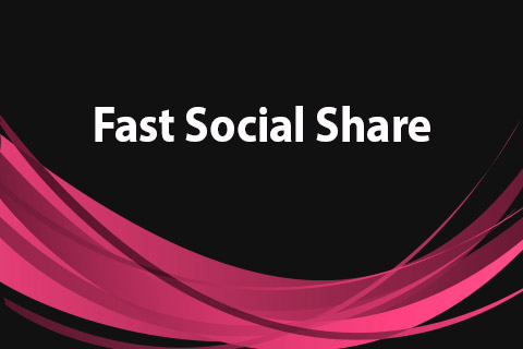 Joomla расширение JoomClub Fast Social Share
