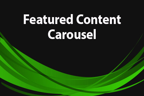 Joomla расширение JoomClub Featured Content Carousel