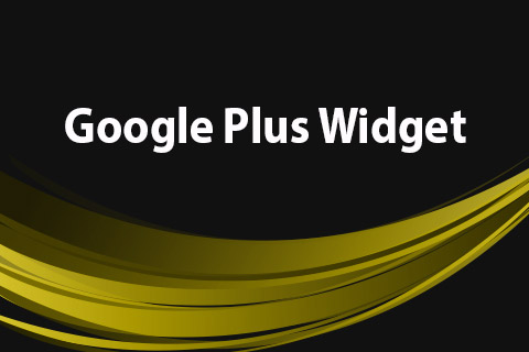Joomla расширение JoomClub Google Plus Widget