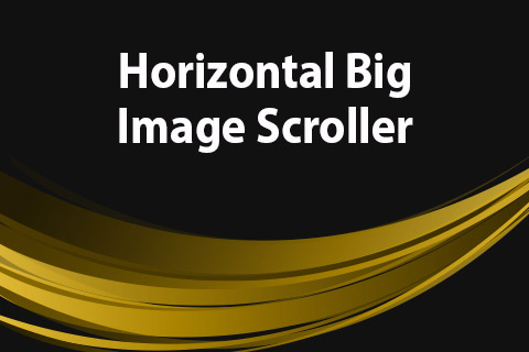 Joomla расширение JoomClub Horizontal Big Image Scroller