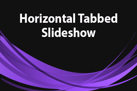 Joomla расширение JoomClub Horizontal Tabbed Slideshow