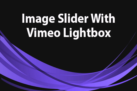Joomla расширение JoomClub Image Slider With Vimeo Lightbox