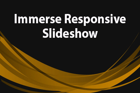 Joomla расширение JoomClub Immerse Responsive Slideshow