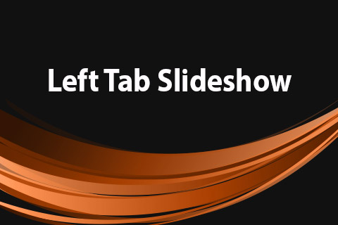 Joomla расширение JoomClub Left Tab Slideshow