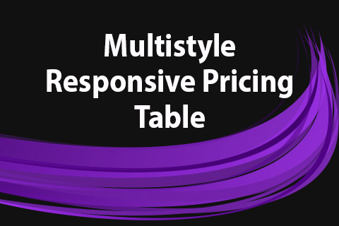 Joomla расширение JoomClub Multistyle Responsive Pricing Table