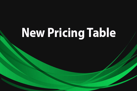 JoomClub New Pricing Table