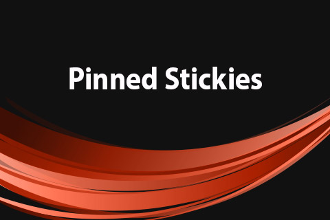 JoomClub Pinned Stickies