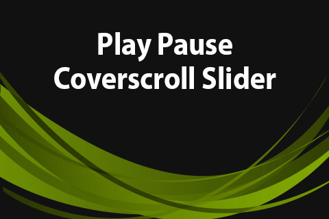 JoomClub Play Pause Coverscroll Slider
