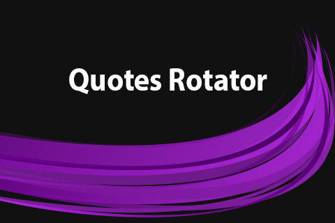 Joomla расширение JoomClub Quotes Rotator