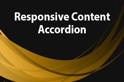 Joomla расширение JoomClub Responsive Content Accordion