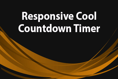 JoomClub Responsive Cool Countdown Timer