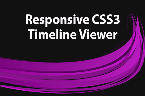 Joomla расширение JoomClub Responsive CSS3 Timeline Viewer