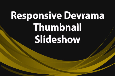 Joomla расширение JoomClub Responsive Devrama Thumbnail Slideshow