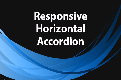 Joomla расширение JoomClub Responsive Horizontal Accordion