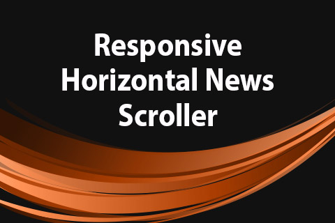Joomla расширение JoomClub Responsive Horizontal News Scroller
