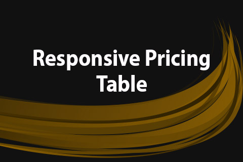 Joomla расширение JoomClub Responsive Pricing Table