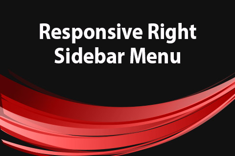 JoomClub Responsive Right Sidebar Menu