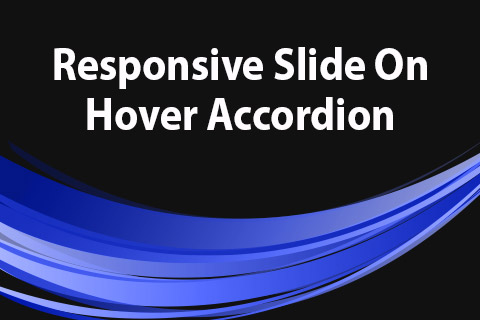 Joomla расширение JoomClub Responsive Slide On Hover Accordion