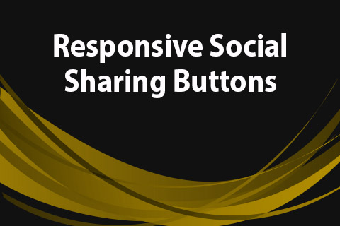 JoomClub Responsive Social Sharing Buttons