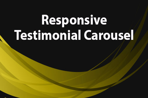 JoomClub Responsive Testimonial Carousel