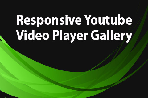 JoomClub Responsive Youtube Video Player Gallery