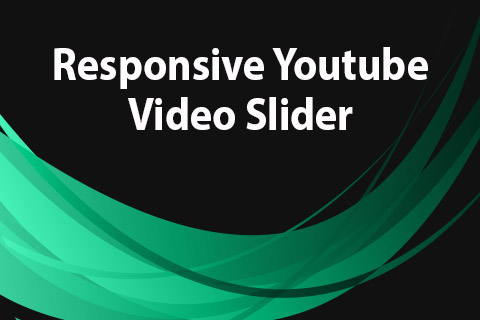 Joomla расширение JoomClub Responsive Youtube Video Slider