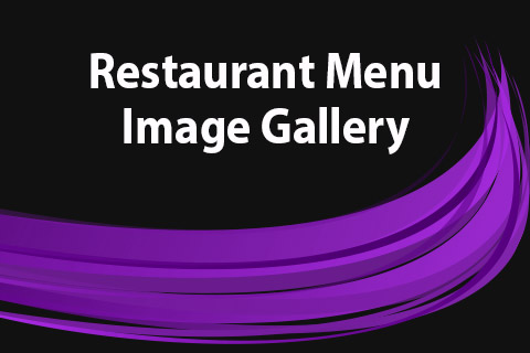 Joomla расширение JoomClub Restaurant Menu Image Gallery