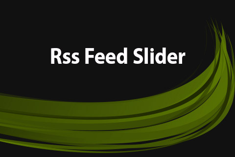 Joomla расширение JoomClub Rss Feed Slider