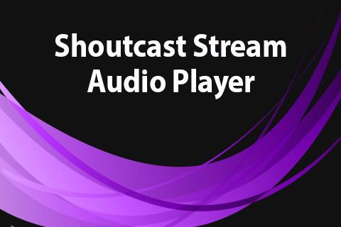 JoomClub Shoutcast Stream Audio Player