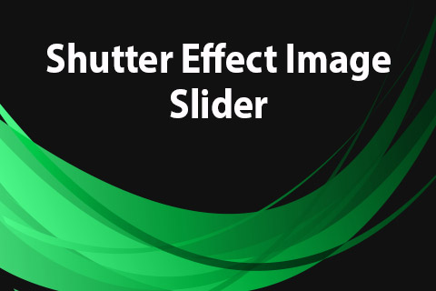JoomClub Shutter Effect Image Slider