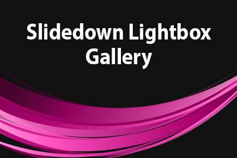 Joomla расширение JoomClub Slidedown Lightbox Gallery