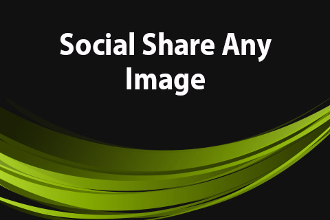 Joomla расширение JoomClub Social Share Any Image