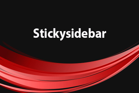 Joomla расширение JoomClub Stickysidebar