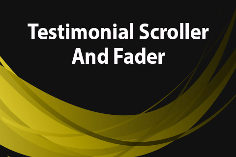 Joomla расширение JoomClub Testimonial Scroller And Fader