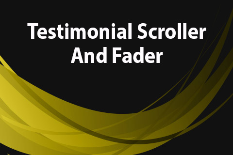 JoomClub Testimonial Scroller And Fader